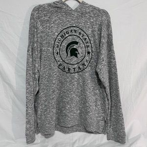 Michigan State Chicka-D Tunic Hoodie